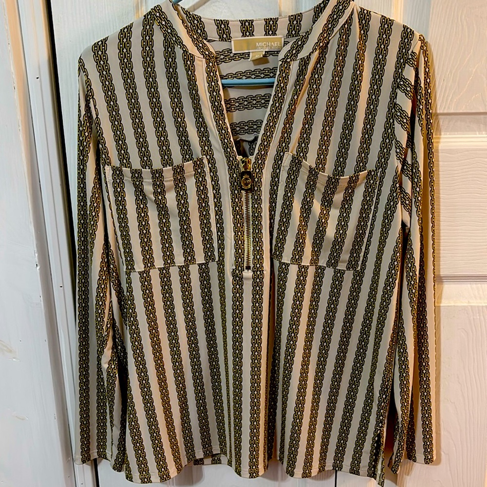 Michael Kors  long sleeve blouse
